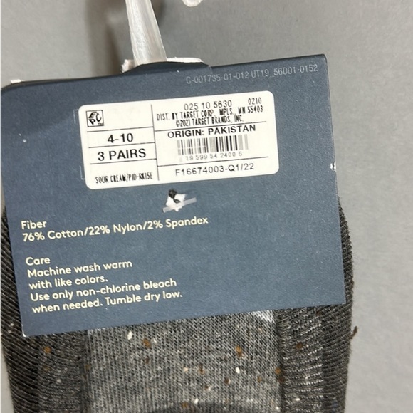 Women’s sneaker socks 3-pack - Picture 5 of 5